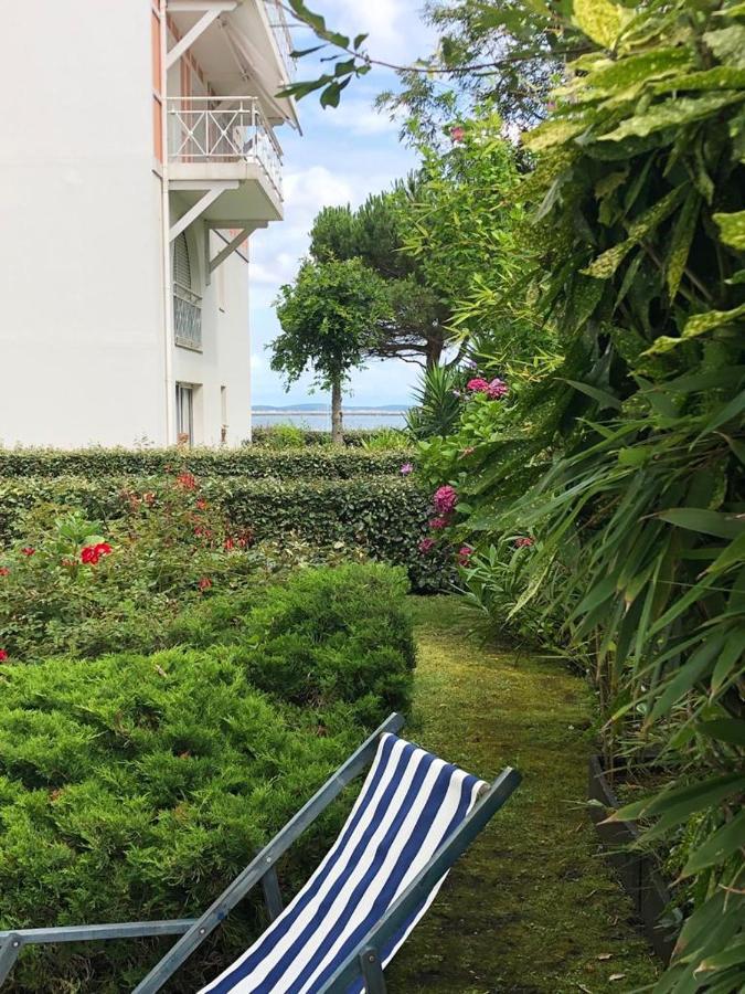 Appart Sur La Plage Pied Dans L Eau Avec Terrasse Jardin Vue Sur Le Bassin Depuis La Terrasse , Parking Arcachon Eksteriør bilde